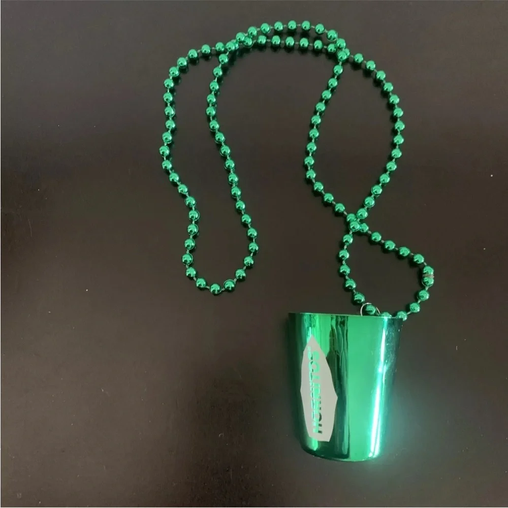 Hornitos branded (5)shot glass necklaces (2) koozie (3) hats (1)cards vacation